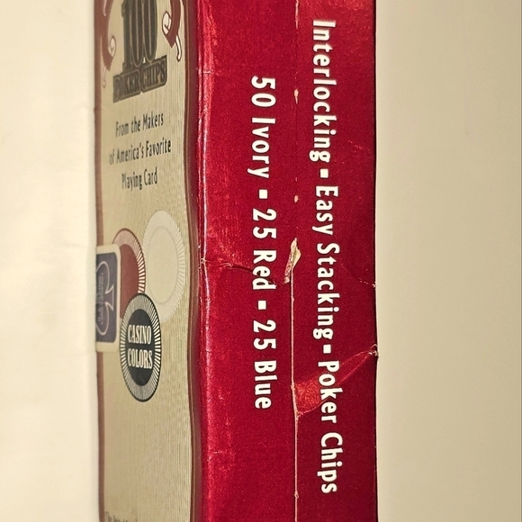 Vintage Bicycle 100 poker chips - Picture 3 of 6